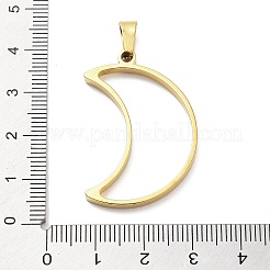 304 Stainless Steel Open Back Bezel Pendants&nbsp;STAS-Z091-05G-08