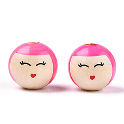 Wood Beads&nbsp;WOOD-WH0120-06D