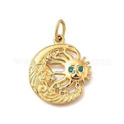 304 Stainless Steel Pendants&nbsp;STAS-R159-61G