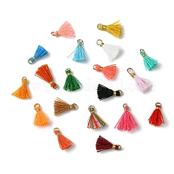 Polycotton(Polyester Cotton) Tassel Pendant Decorations&nbsp;FIND-YW0004-58E