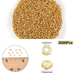 3000Pcs Glass Seed Beads&nbsp;SEED-PA0001-04A-01