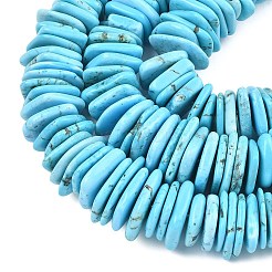 Natural Howlite Beads Strands&nbsp;G-A302-A01-02