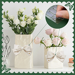 32Pcs Transparent Acrylic Double-sided Adhesive Stickers&nbsp;FIND-WH0139-98C