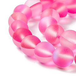 Synthetic Moonstone Beads Strands&nbsp;G-E573-01C-05