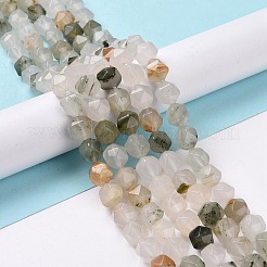 Natural Tianshan Cui Quartzite Beads Strands&nbsp;G-G990-F06