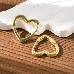 Brass Huggie Hoop Earrings&nbsp;EJEW-F245-05G