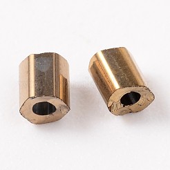 Plated Glass Bugle Beads&nbsp;SEED-R010-701