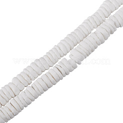 2 Strands Natural White Shell Beads Strands&nbsp;BSHE-TA0001-38