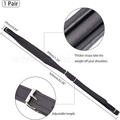 PU Leather Accordion Shoulder Harness Straps&nbsp;FIND-WH0052-84A
