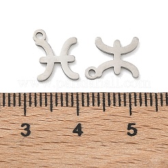 304 Stainless Steel Constellation Pendants&nbsp;STAS-H260-01P-06