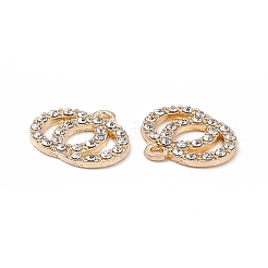 Alloy Crystal Rhinestone Pendants&nbsp;FIND-C019-23G