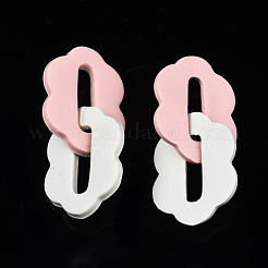 Handmade Polymer Clay Linking Rings&nbsp;CLAY-N010-032-03