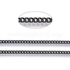 304 Stainless Steel Twisted Chains Curb Chains&nbsp;CHS-H007-39B