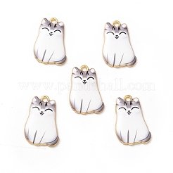 Alloy Enamel Pendants&nbsp;ENAM-M046-12G-D