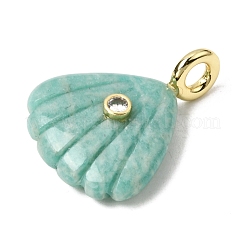 Natural Amazonite Carved Pendants&nbsp;G-C282-05I
