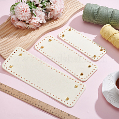 3Pcs Imitation Leather Bag Base&nbsp;DIY-WH0816-166B-G