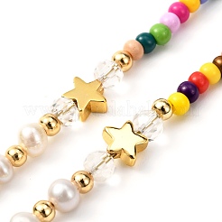 Glass Seed Beads Eyeglasses Chains&nbsp;AJEW-EH00383-01
