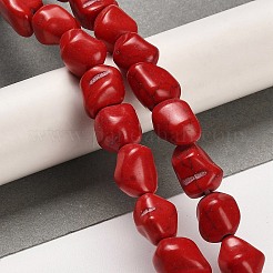 Synthetic Turquoise Beads Strands&nbsp;G-C101-I01-01