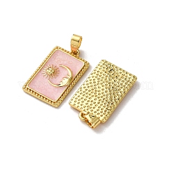 Brass Enamel Pendants&nbsp;KK-F911-20G-02
