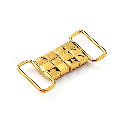 Brass Micro Pave Crystal AB Rhinestone Connector Charms&nbsp;FIND-WH0042-10G
