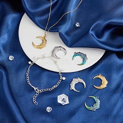 18Pcs 3 Colors 304 Stainless Steel Pendants&nbsp;STAS-DC0011-74