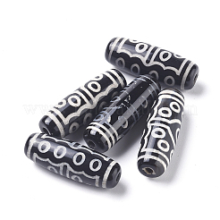 Tibetan Style 15-Eye dZi Beads&nbsp;TDZI-D008-24