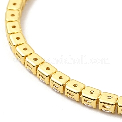 Clear Cubic Zirconia Tennis Bracelet&nbsp;BJEW-A132-02G