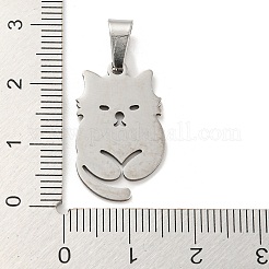 Non-Tarnish 304 Stainless Steel Pendants&nbsp;LS-STAS-H184-20P
