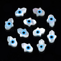 Natural White Shell Mother of Pearl Shell Beads&nbsp;SSHEL-N034-57B-A