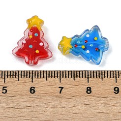 Transparent Glass Enamel Beads&nbsp;LAMP-S070-05A