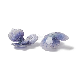 Opaque Resin Bead Caps&nbsp;RESI-L035-12