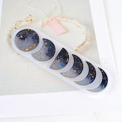 Phases of the Moon Silicone Molds&nbsp;X-DIY-P025-02