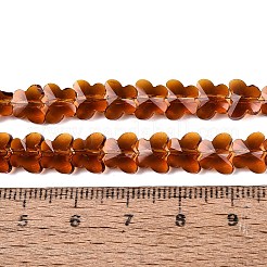 Transparent Glass Beads Strands&nbsp;GLAA-Q118-01A-B09