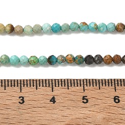 Gradient Natural HuBei Turquoise Beads Strands&nbsp;GG-CBA2E9C-A05-3mm
