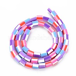 Handmade Polymer Clay Bead Strands&nbsp;CLAY-S096-014