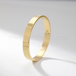 201 Stainless Steel Plain Bangles&nbsp;HI6776-1