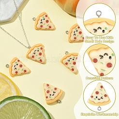 15Pcs Resin Pendants&nbsp;RESI-YW0004-74
