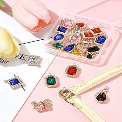 25Pcs 5 Styles Alloy Pendants&nbsp;FIND-FS0003-52