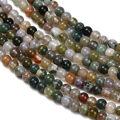 Natural Indian Agate Beads Strands&nbsp;GG-CBA77FB-A01-3mm