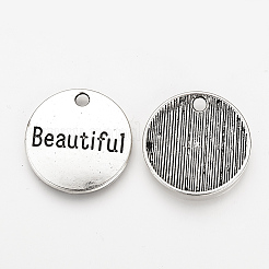 Tibetan Style Alloy Pendants&nbsp;TIBEP-Q078-16AS-RS