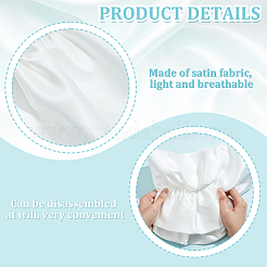 Polyester Detachable Puff Sleeves&nbsp;DIY-WH0430-407