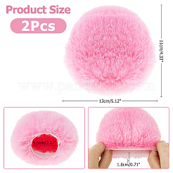 2Pcs Fibre Noise-cancelling Wool Mic Covers&nbsp;AJEW-HS0001-09