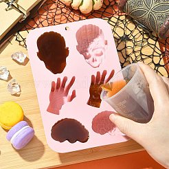 Skull Hand Brain Shaped Silicone Molds&nbsp;ST-CJ0043-058