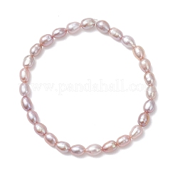 2Pcs 2 Styles Natural Cultured Freshwater Pearl Beads Stretch Bracelets for Women&nbsp;BJEW-JB13210