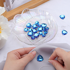20Pcs 2 Style Sew on Rhinestone&nbsp;RGLA-GF0001-11