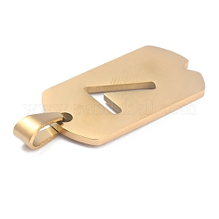 Ion Plating(IP) 304 Stainless Steel Pendants&nbsp;STAS-O127-D07