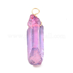 Natural Quartz Crystal Point Pendants&nbsp;PALLOY-JF01050