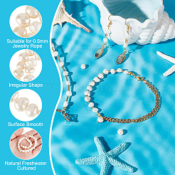 1 Strand Natural Cultured Freshwater Pearl Beads Strands&nbsp;PEAR-GO0001-26