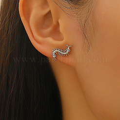 Punk Brass Stud Earrings&nbsp;FS-WG18287-02