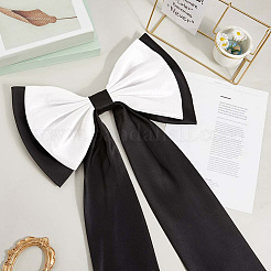 Detachable Polyester Big Bowknot for Garment Wedding Dress Accessories&nbsp;AJEW-WH20020-205G